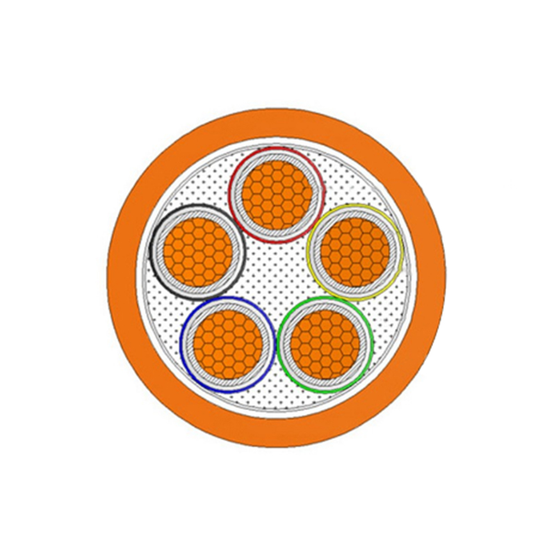 Câble flexible ignifuge pour tension nominale 0,6/1 kV