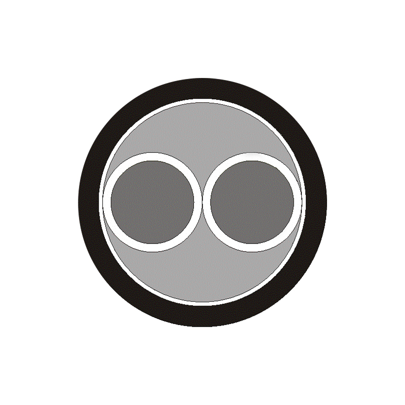 Câble de commande isolé en plastique