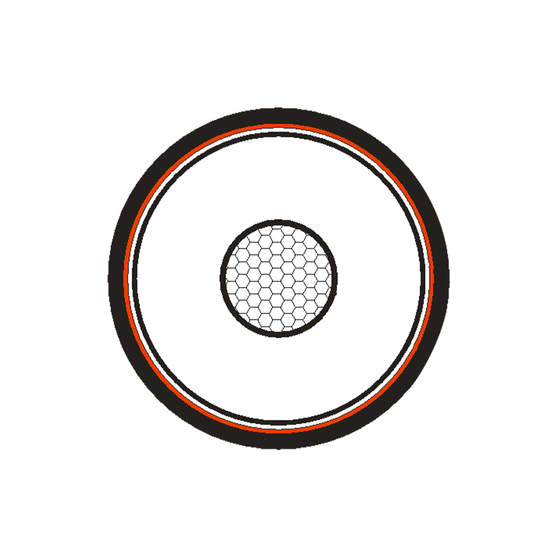 Câble d'alimentation isolé XLPE pour tension nominale 3,6/6kV -26/35kV