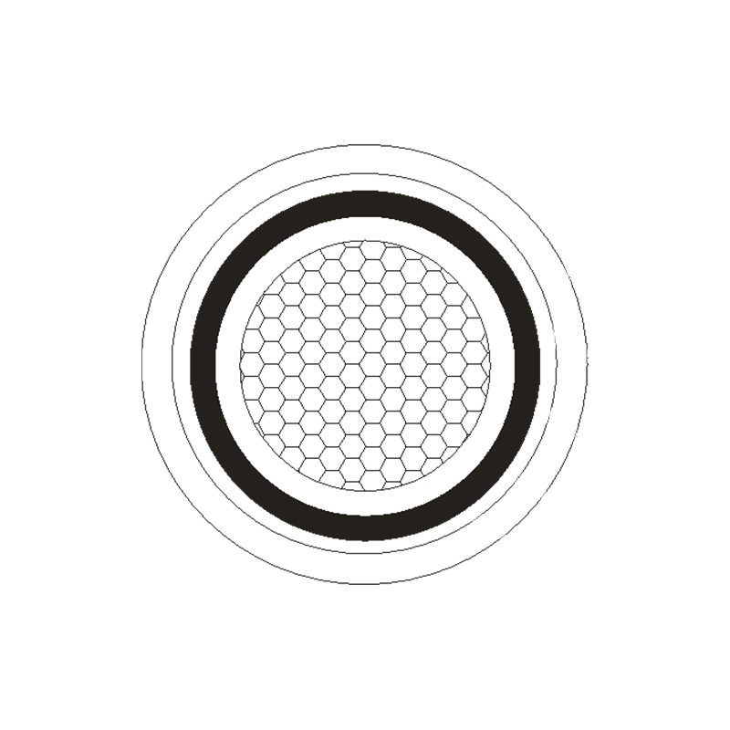 Câble d'alimentation isolé XLPE/PVC pour tension nominale 0,6/1 kV