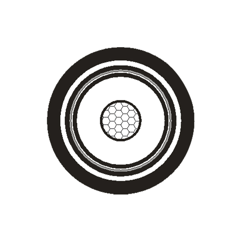 Câble d'alimentation isolé XLPE pour tension nominale 3,6/6kV -26/35kV