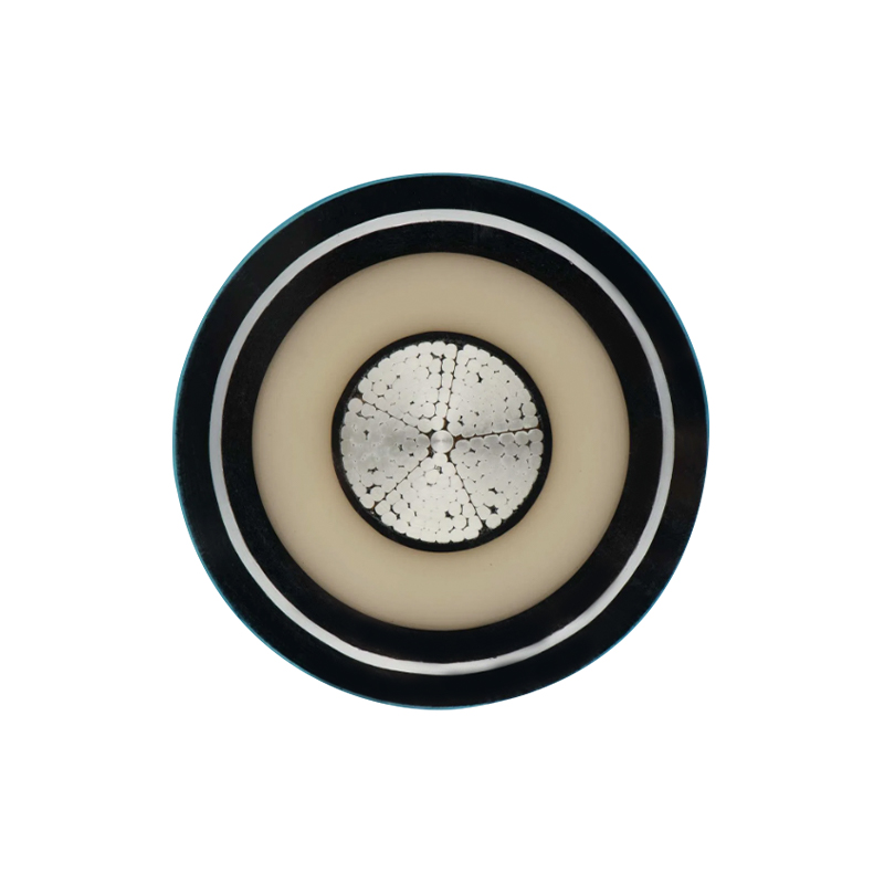 Câble d'alimentation isolé XLPE pour tension nominale 3,6/6kV -26/35kV